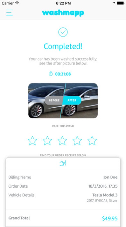 WashMapp screenshot 3